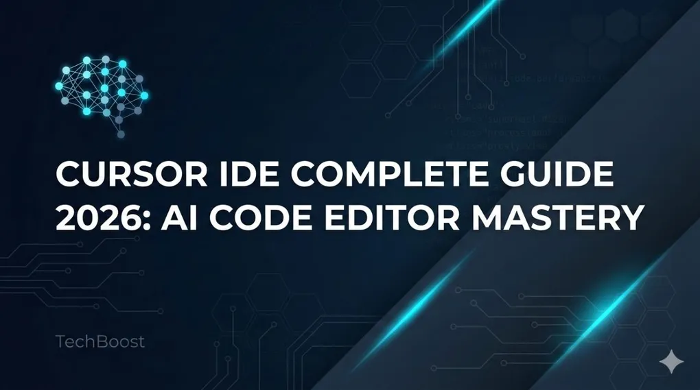Cursor IDE完全ガイド 2026 — AIコードエディタの使い方・設定・活用術